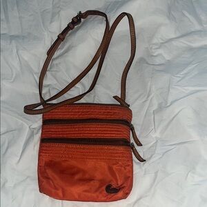 Orange Crossbody Bag